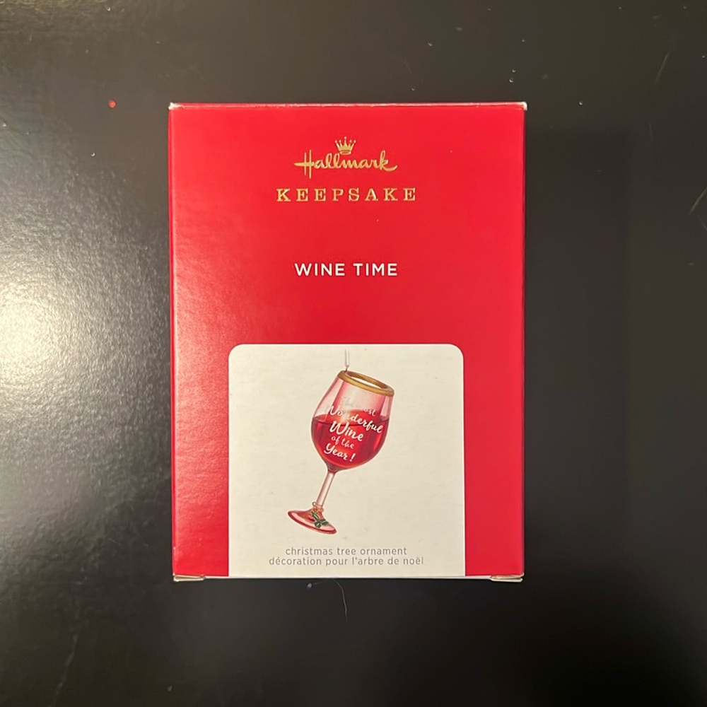 Hallmark Keepsake Wine Time Ornament
